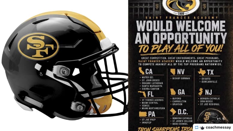 St. Frances Academy’s (Maryland) Messay Hailemariam issues Instagram challenge to elite high school football programs nationwide